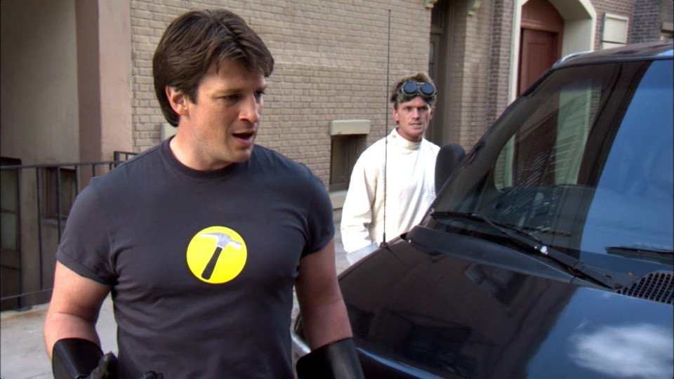 Nathan Fillion in Dr. Horrible's Sing-Along Blog