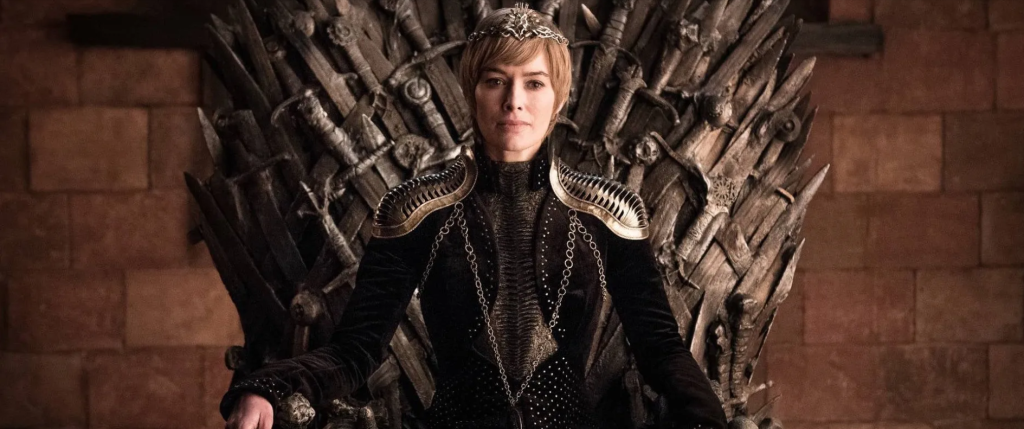 Lena Headey as Cersei Lannister in the popular series Game of Thrones.