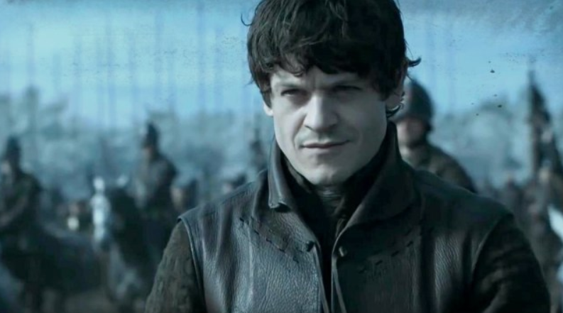 Iwan Rheon as Ramsay Bolton in the popular series Game of Thrones.