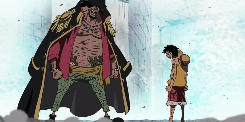 Blackbeard and Luffy