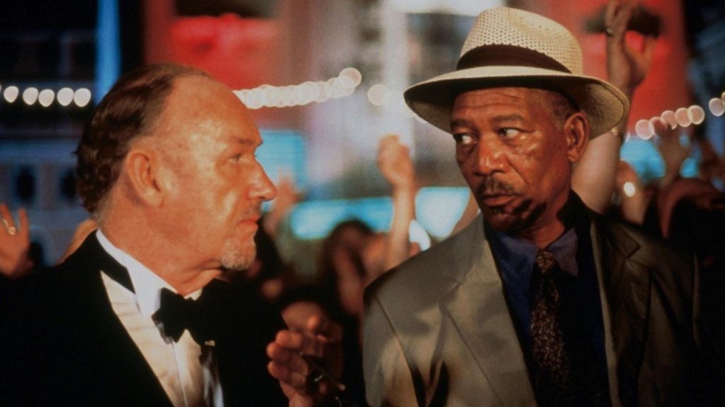 Gene Hackman and Morgan Freeman in Under Suspicion