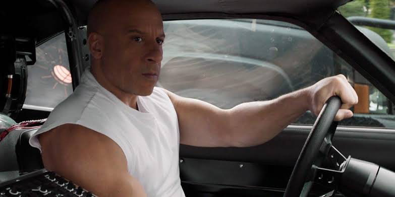 Vin Diesel as Dom Toretto in F9: The Fast Saga