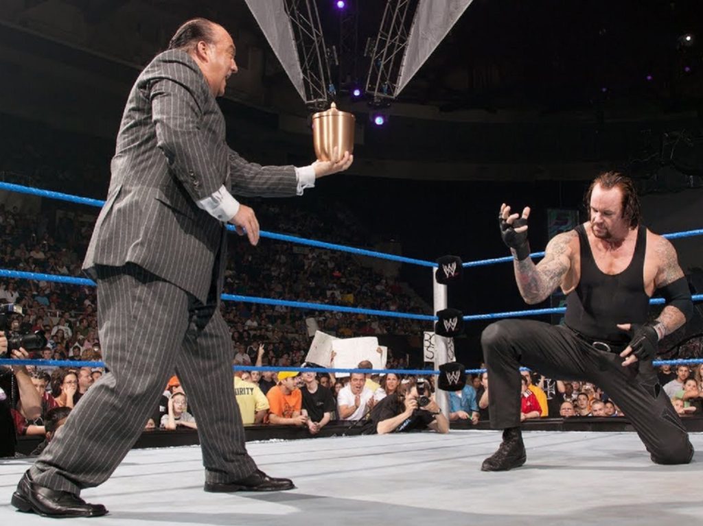 Paul Heyman(left) and The Undertaker(right)| credit-WWE