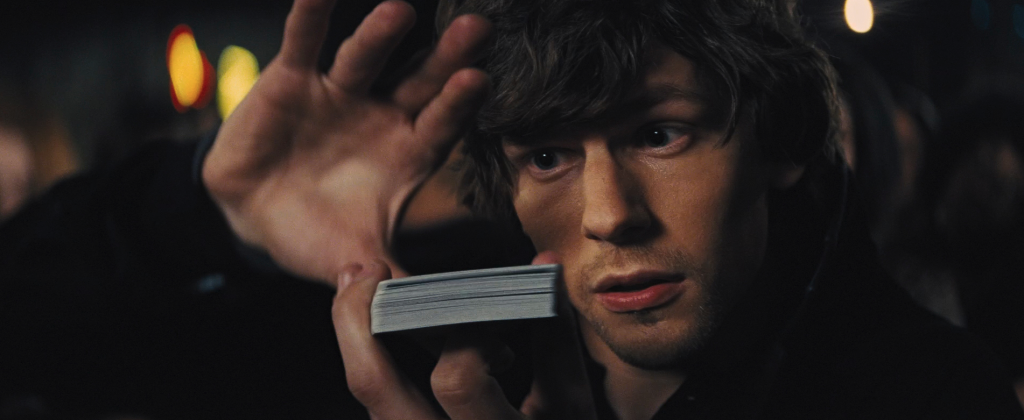 Jesse Eisenberg in a still from Now You See Me