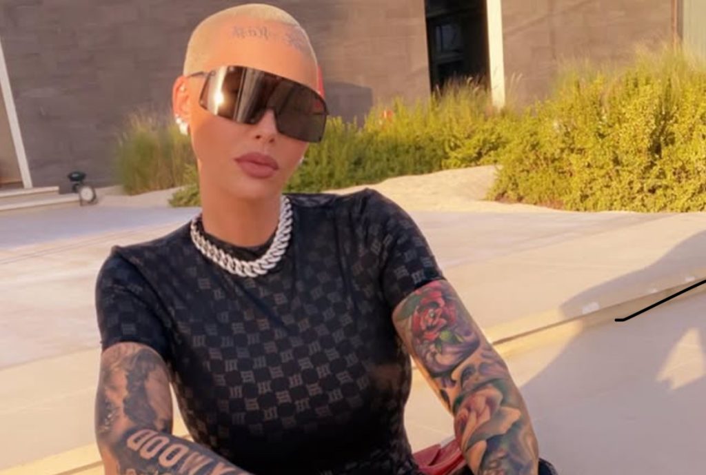 Television personality and rapper Amber Rose 