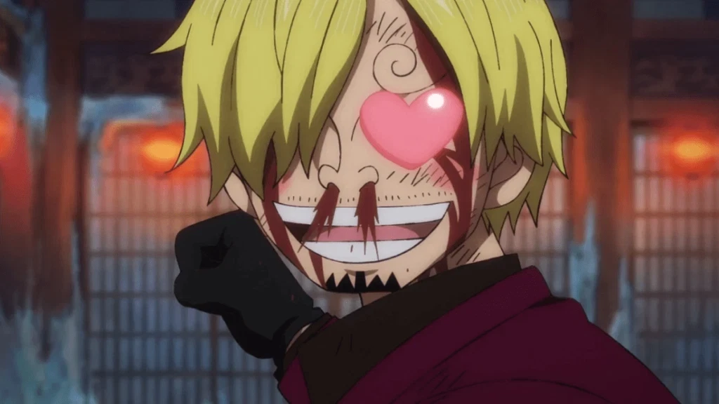 Sanji's pervert face