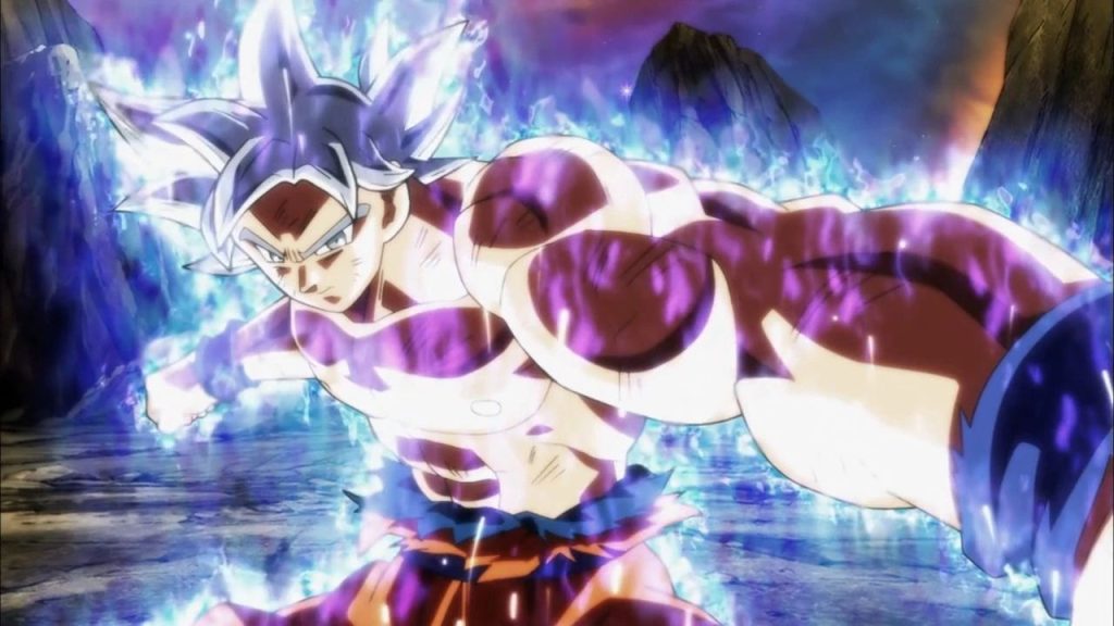 Goku's Perfected Ultra Instinct in Dragon Ball