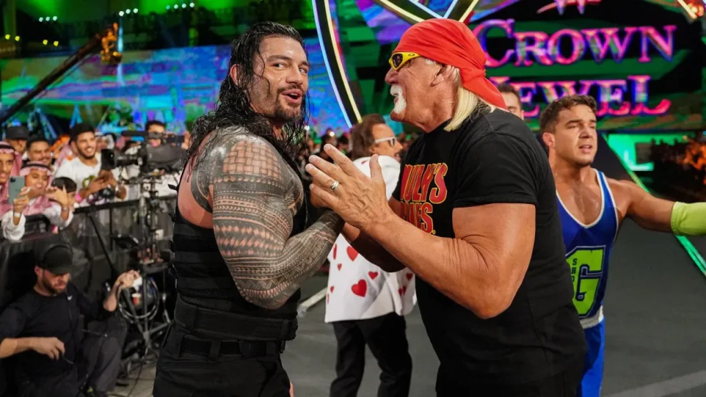 Roman Reigns(left) and Hulk Hogan(Right) | credit-WWE