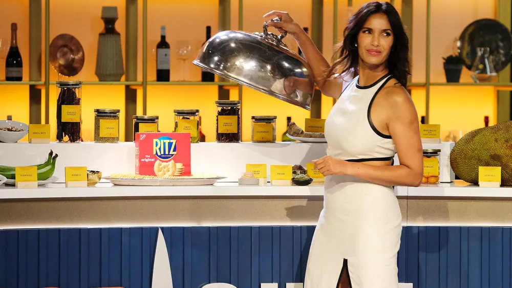 Padma Lakshmi in a still from Top Chef