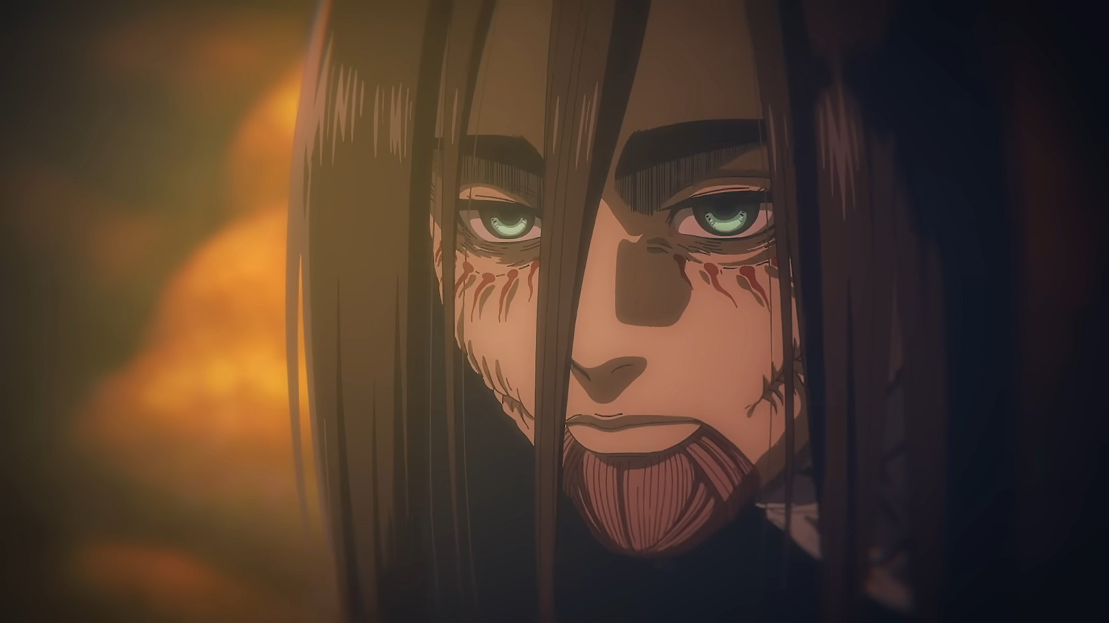 Eren looks lifeless right before his death in Attack on Titan