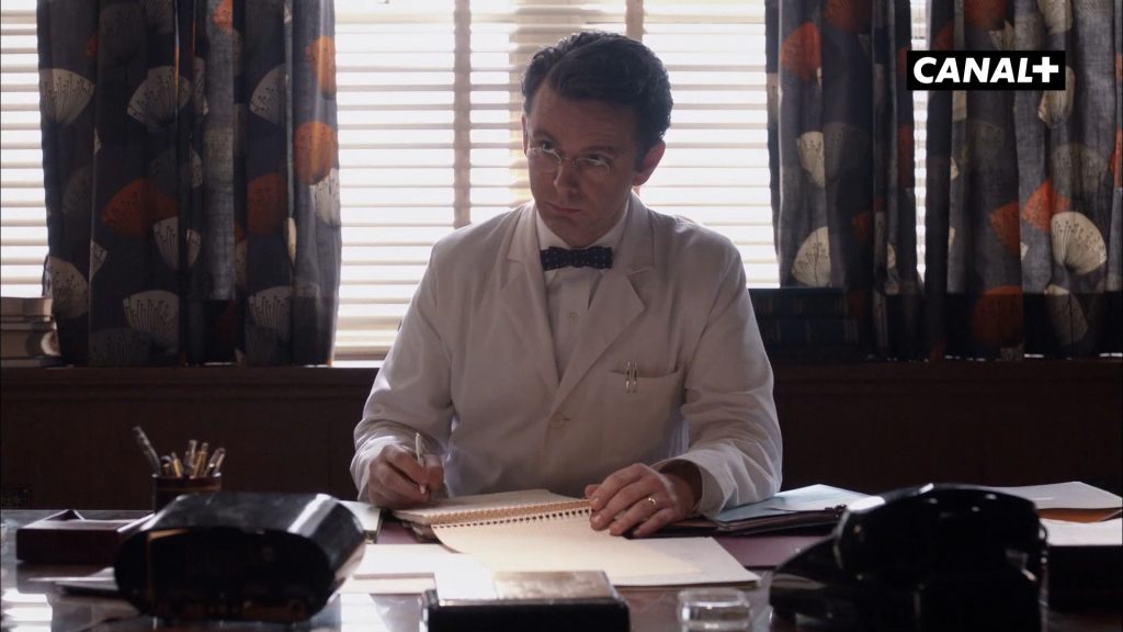 Michael Sheen as Dr. William Masters in Masters of Sex series