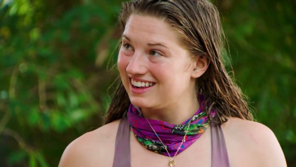 Eva Erickson in a still from Survivor season 48