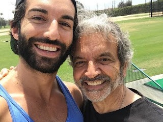 Justin Baldoni and his father Sam Baldoni || Credits: Justin Baldoni/Instagram