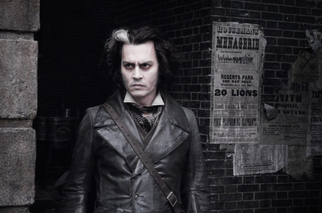 Johnny Depp as Sweeney Todd