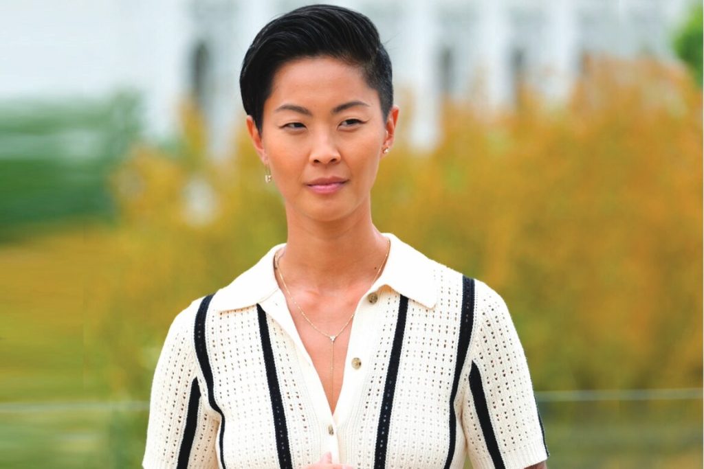 Kristen Kish in a still from Top Chef