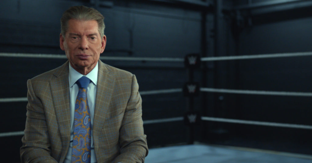 McMahon sitting down for an interview with Netflix.