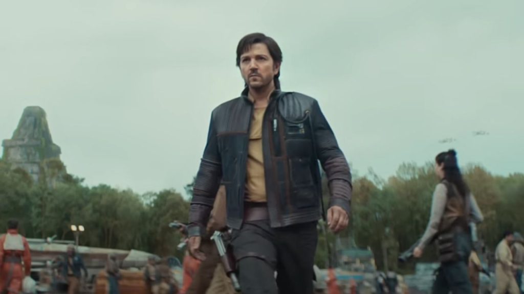 Diego Luna walking in Andor season 2