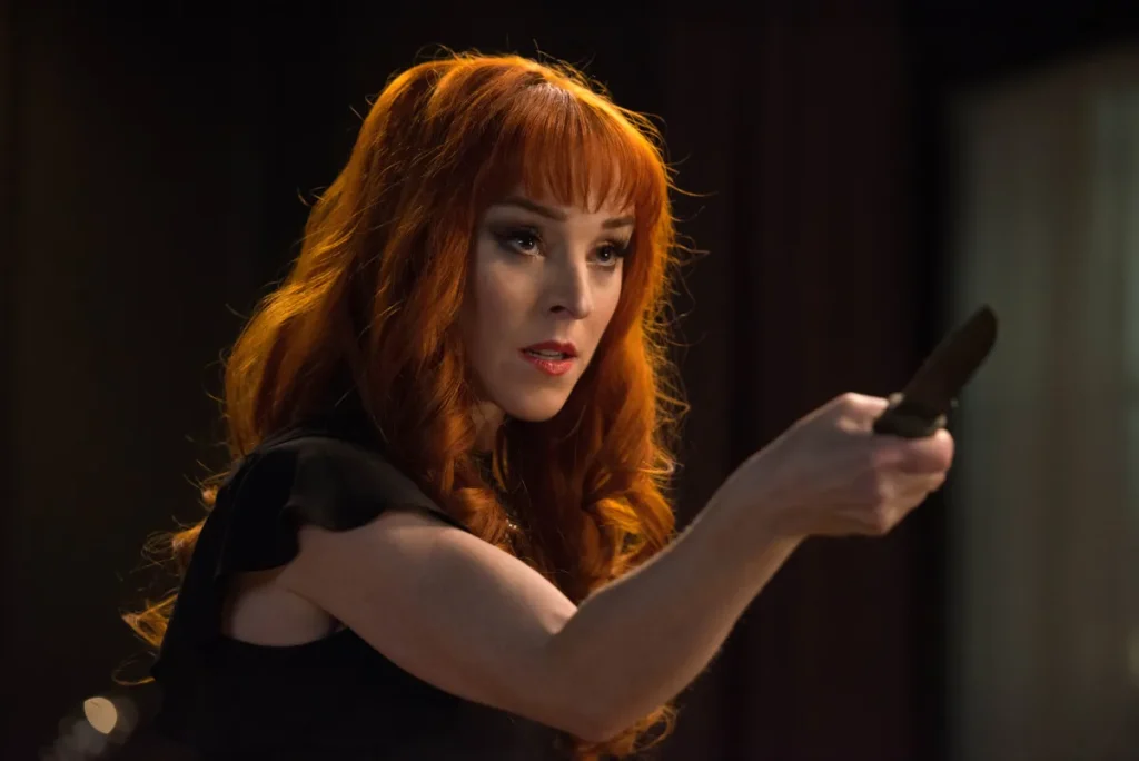 Rowena in a still from Supernatural | Credit: The CW