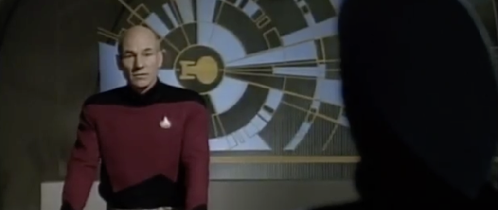 Patrick Stewart in Star Trek: The Next Generation