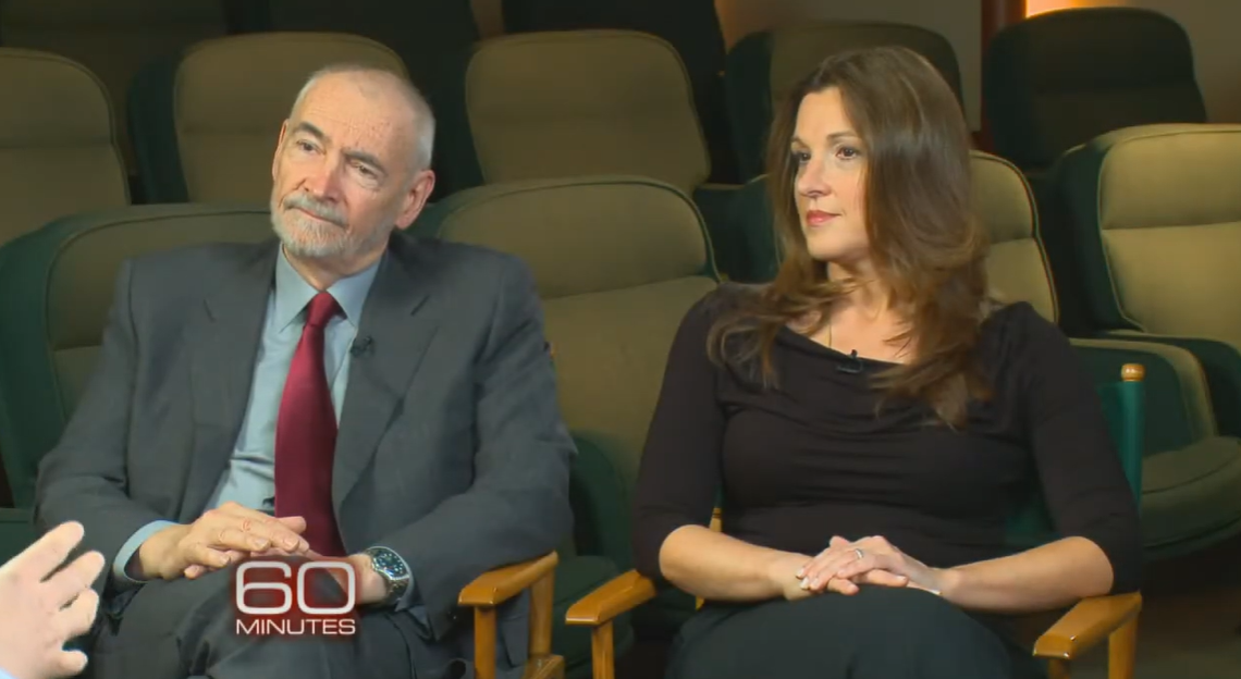 Michael G. Wilson and Barbara Broccoli | Credits: CBS News