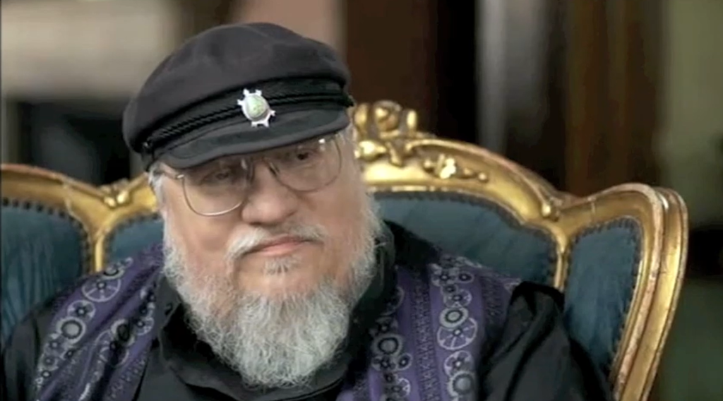 George R.R. Martin in conversation with Grace Dent | Credits: Sky Atlantic 