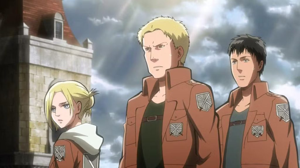 Annie, Reiner, and Bertholdt | Credit: WIT Studios