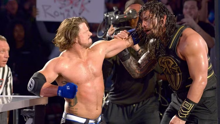 AJ Styles vs. Roman Reigns at WWE Extreme Rules