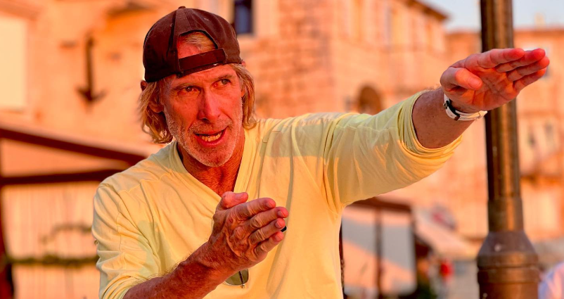 Michael Bay directing a movie.