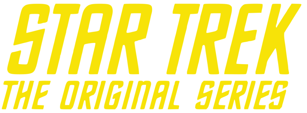 The iconic yellow Star Trek logo with 'THE ORIGINAL SERIES' text underneath, using the classic font styling from the 1960s show.