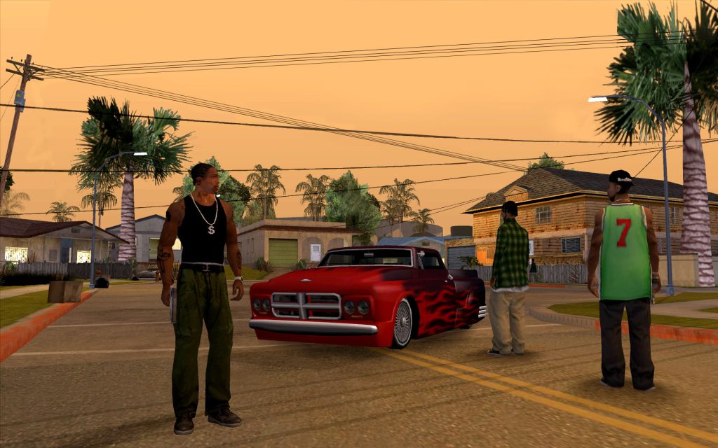 Screenshot from Rockstar Games' GTA: San Andreas