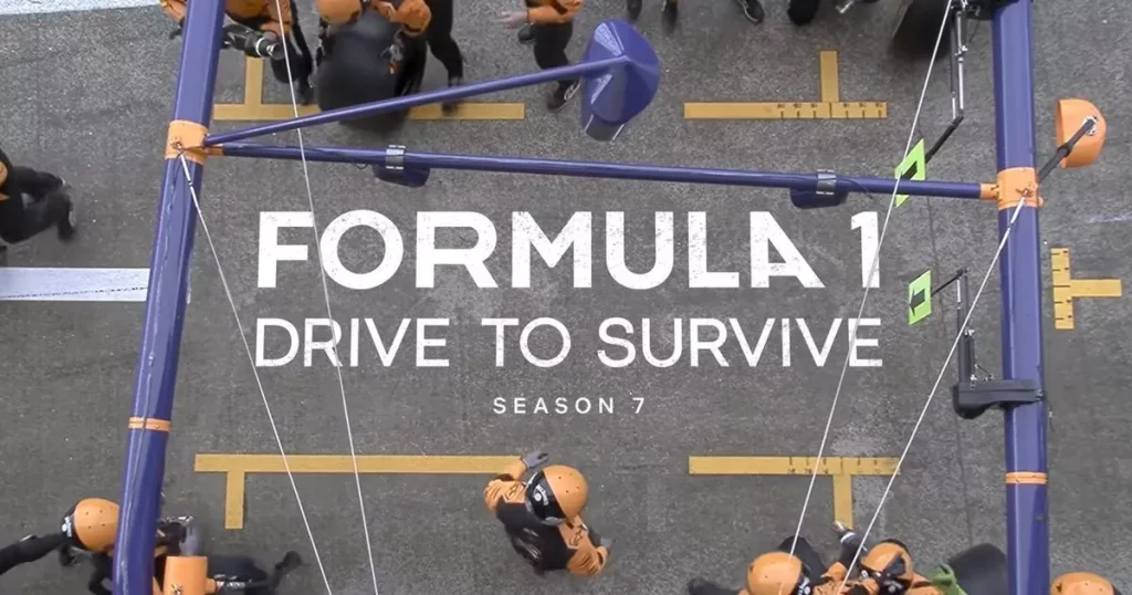 Netflix's exclusive Formula 1 series, Drive to Survive, season 7.