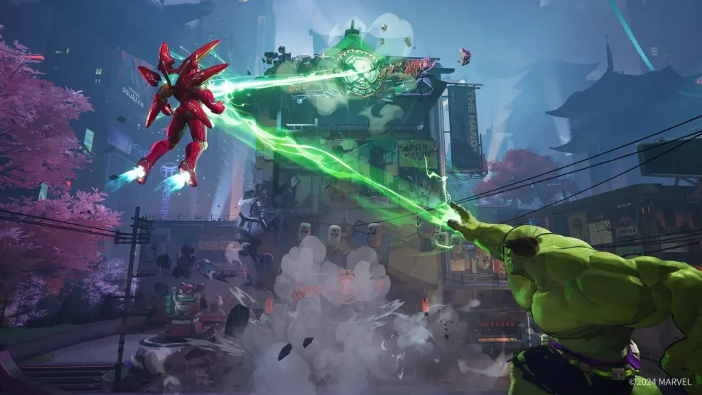 Screenshot from NetEase Games' Marvel Rivals