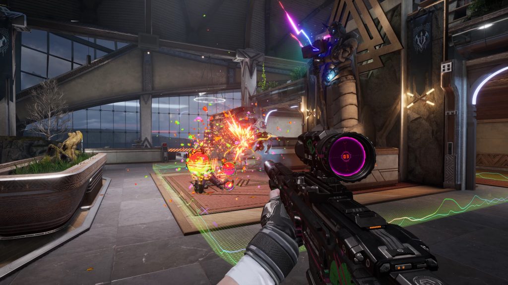 the image shows the gameplay of FragPunk