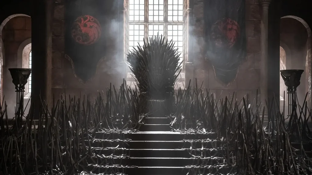 the iron throne in game of thrones