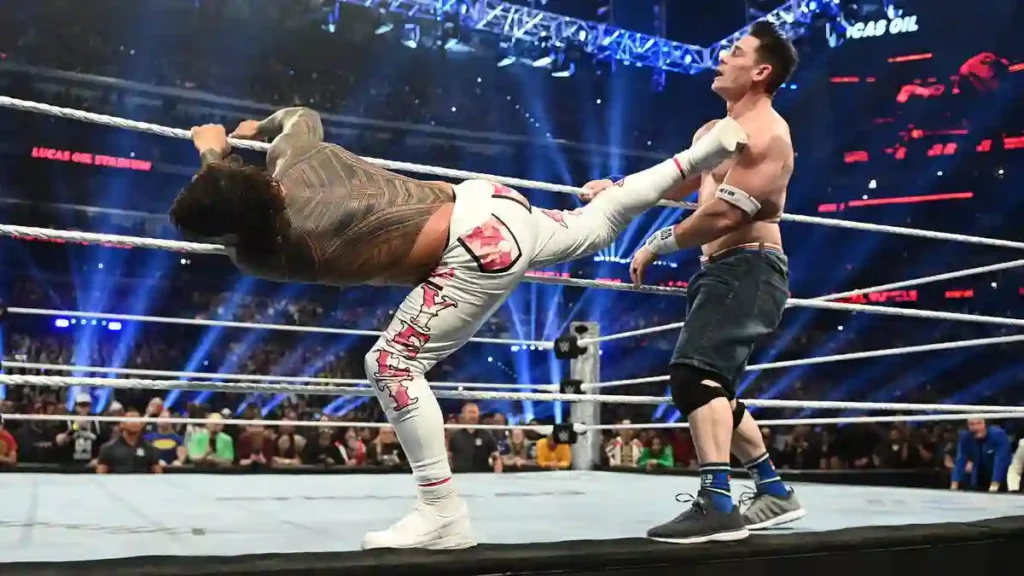 Jey Uso defeats John Cena at Royal Rumble (2025) | Credits: WWE