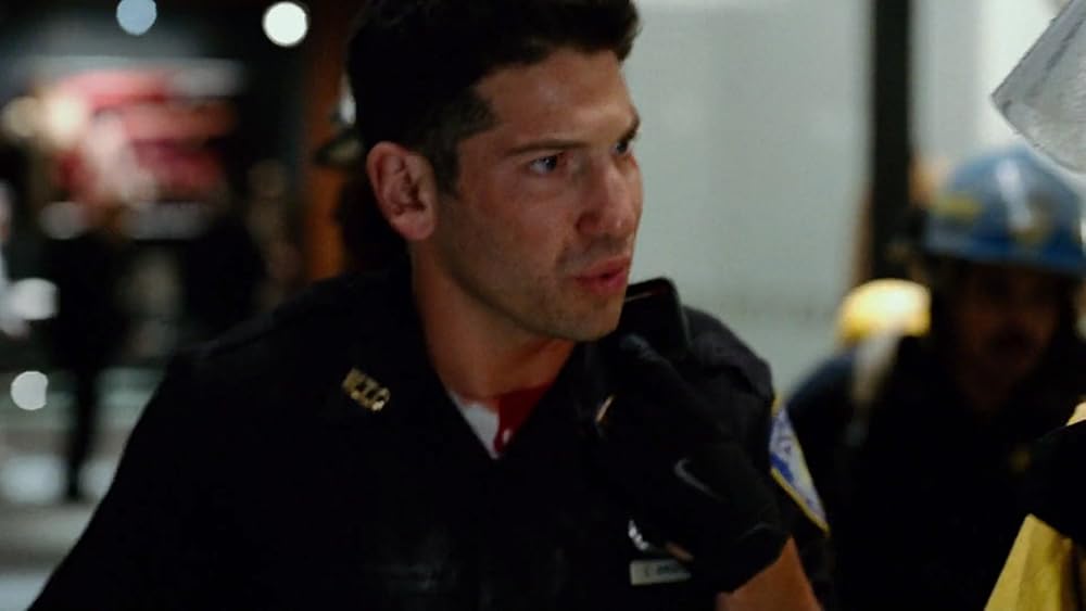 Jon Bernthal as Christopher Amoroso during an intense scene from Oliver Stone’s 2006 drama World Trade Center.