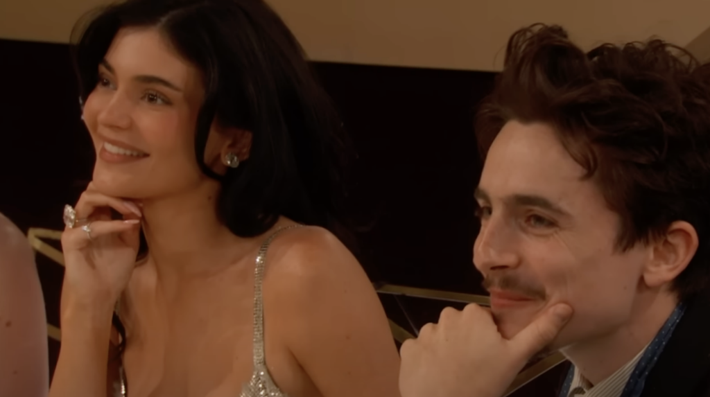 Timothée Chalamet and Kylie Jenner