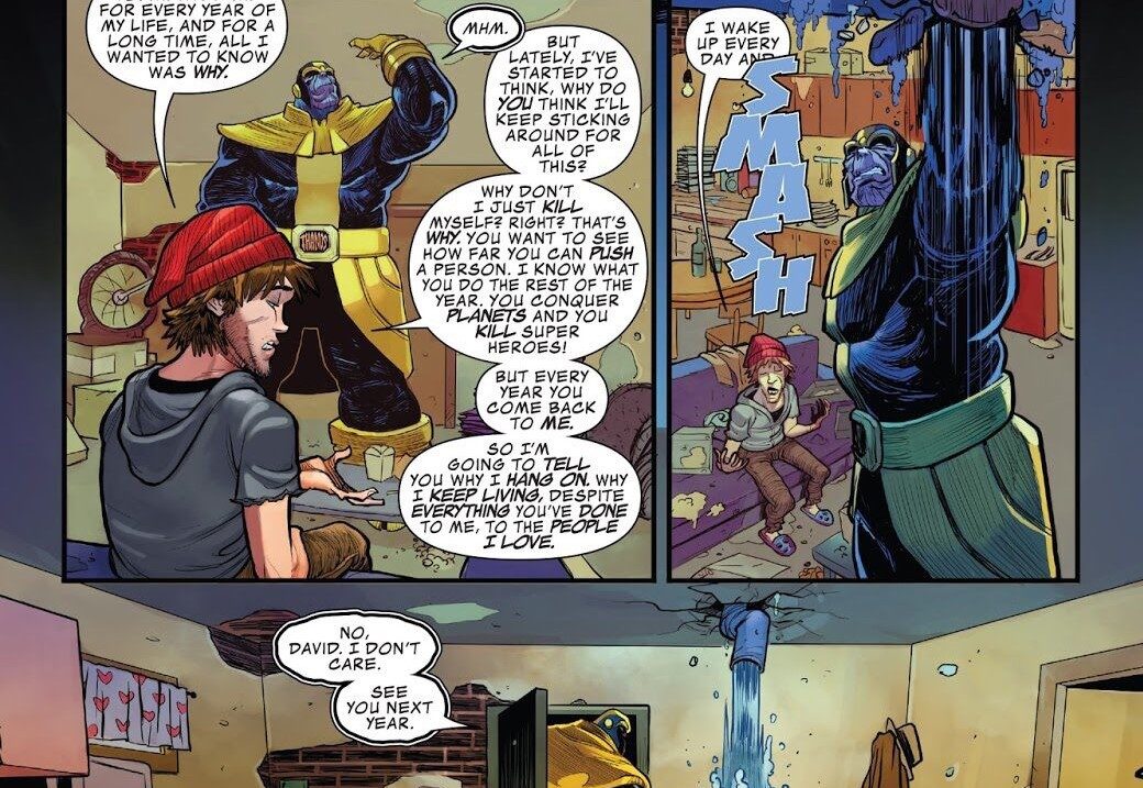 "Happy birthday, David": Thanos Is Such a Generational Hater He Has a ...