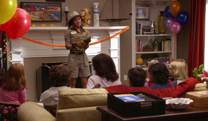 Margo Harshman as Jungle Tanya in Modern Family (2009)
