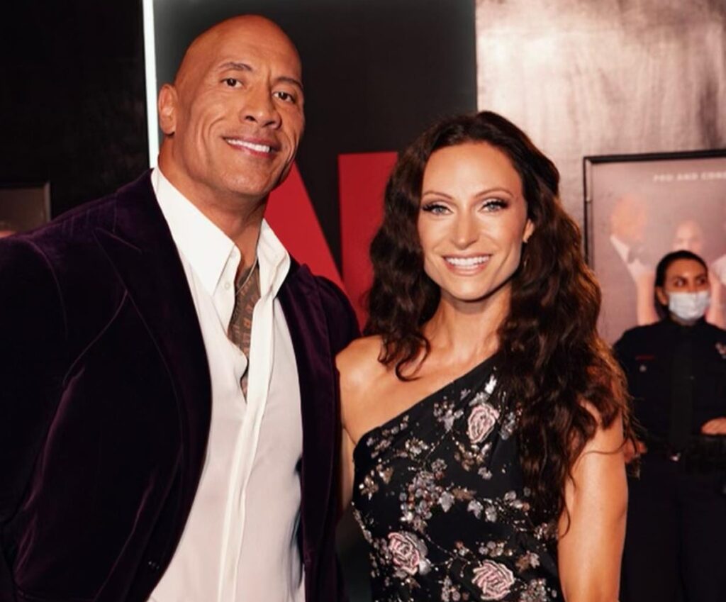  The Rock (right) and Lauren Hashian(left) in an event | credit- @The Rock/X