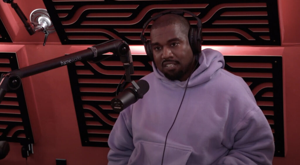 Kanye West on the Joe Rogan Experience podcast