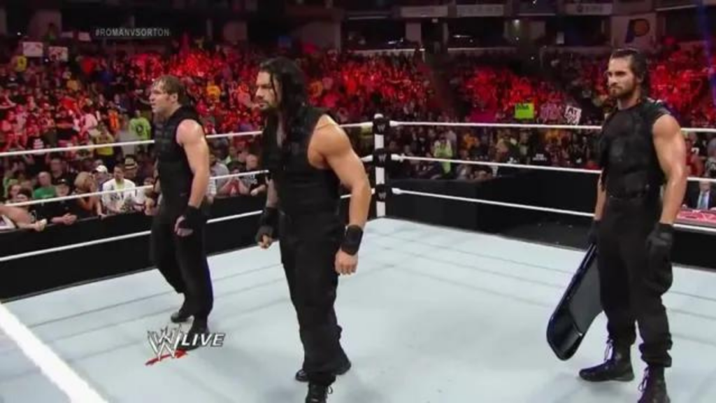 WWE Hints a Bigger Betrayal Than What Seth Rollins Did to the Shield and Roman Reigns Is Not Ready for This Heartbreak 3 Roman Reigns and the Shield take the ring with Seth Rollins carrying a chair in his hand.