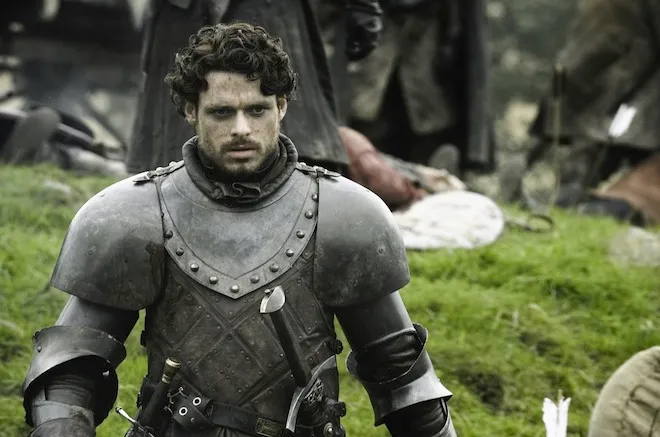  Richard Madden portrays the role of Robb Stark 