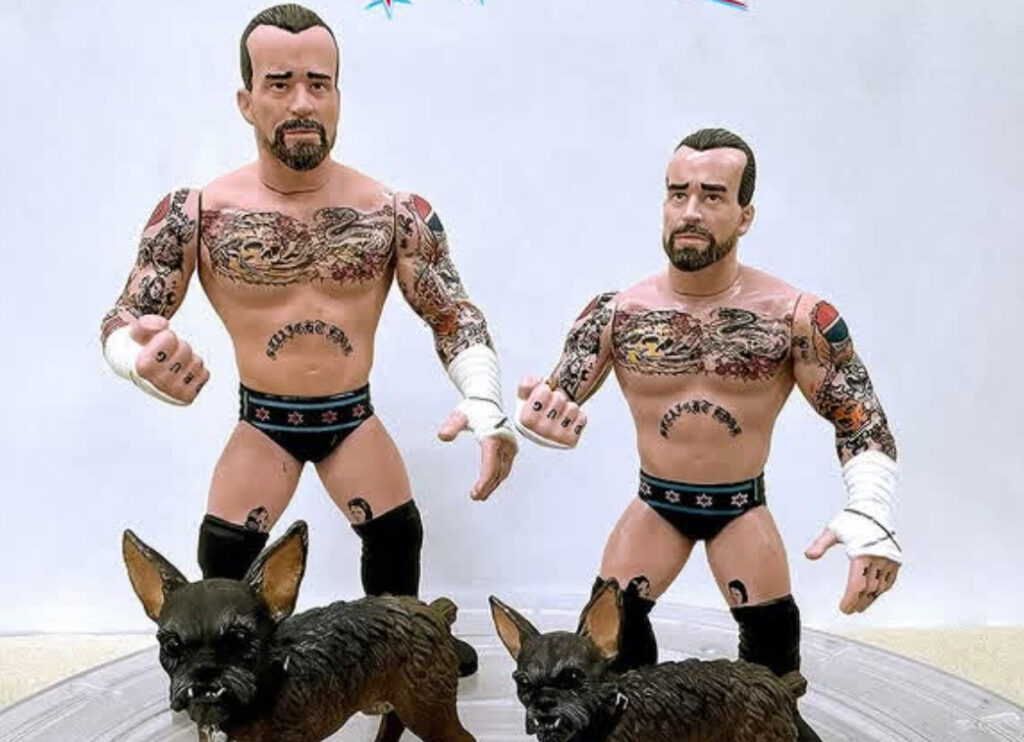 CM Punk action figures from MATTEL and WWE