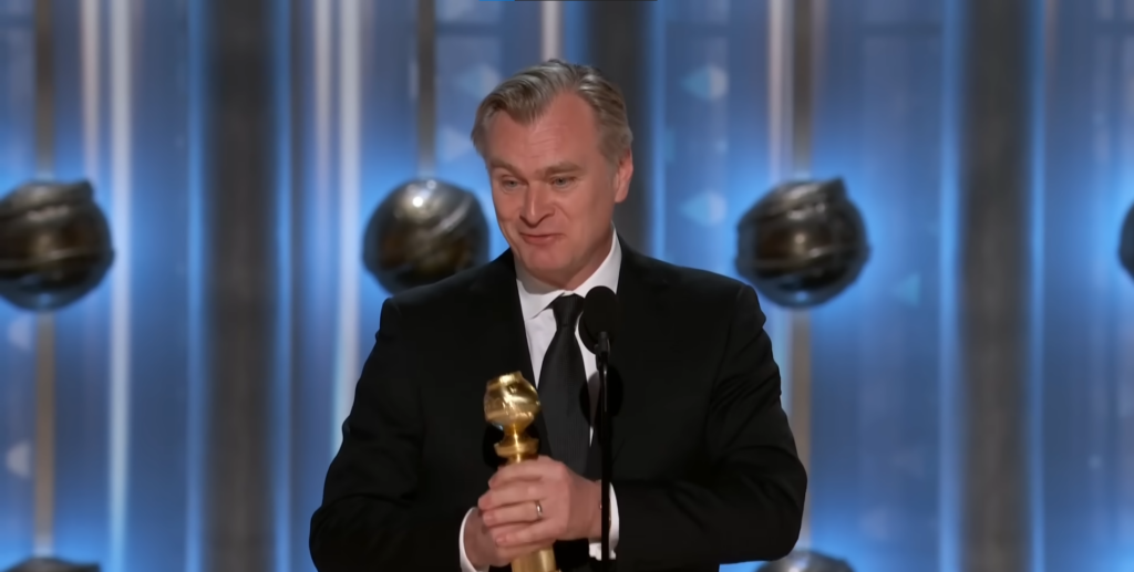 Christopher Nolan wins the Golden Globe