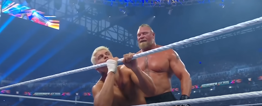 Cody Rhodes and Brock Lesnar