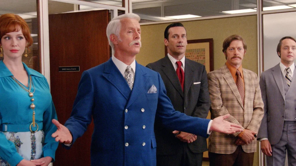 A still from Matthew Weiner's Mad Men