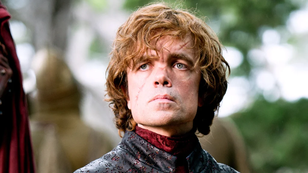 Peter Dinklage as Tyrion Lannister in Game of Thrones