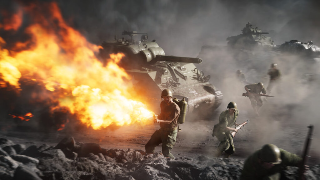 A still from Battlefield V