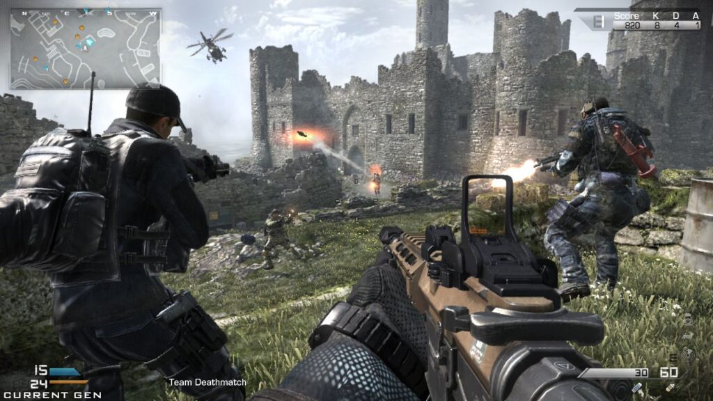 Screenshot from Activision's Call of Duty: Ghosts